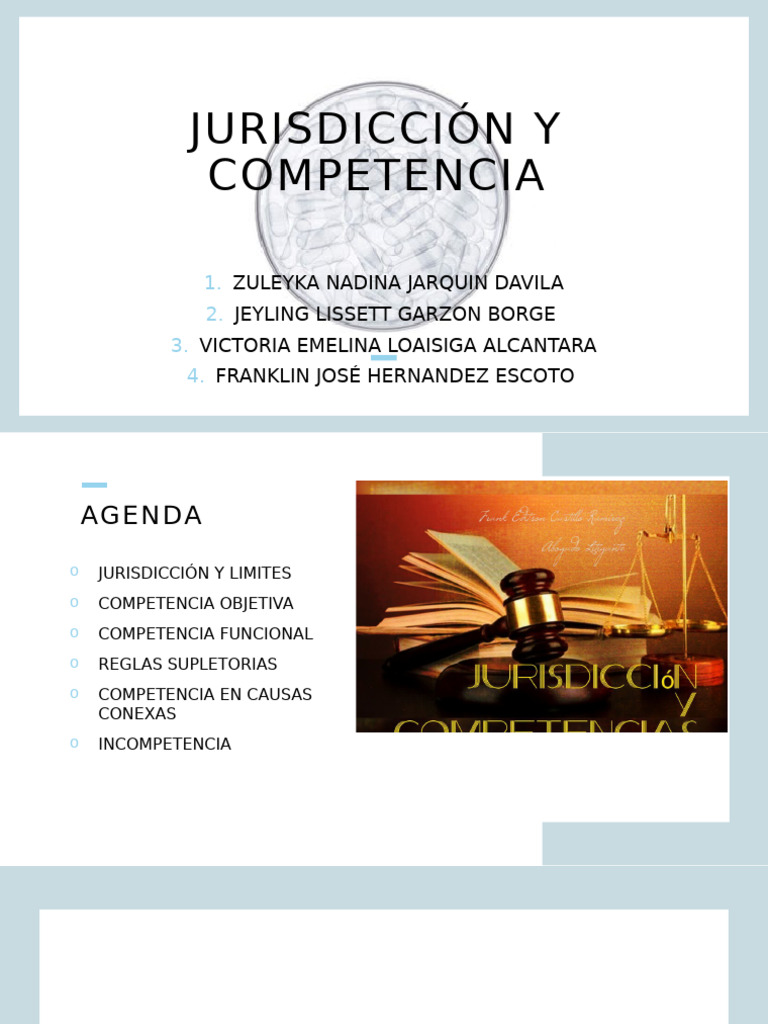 Jurisdicción y Competencia | PDF | Apelación | Jurisdicción