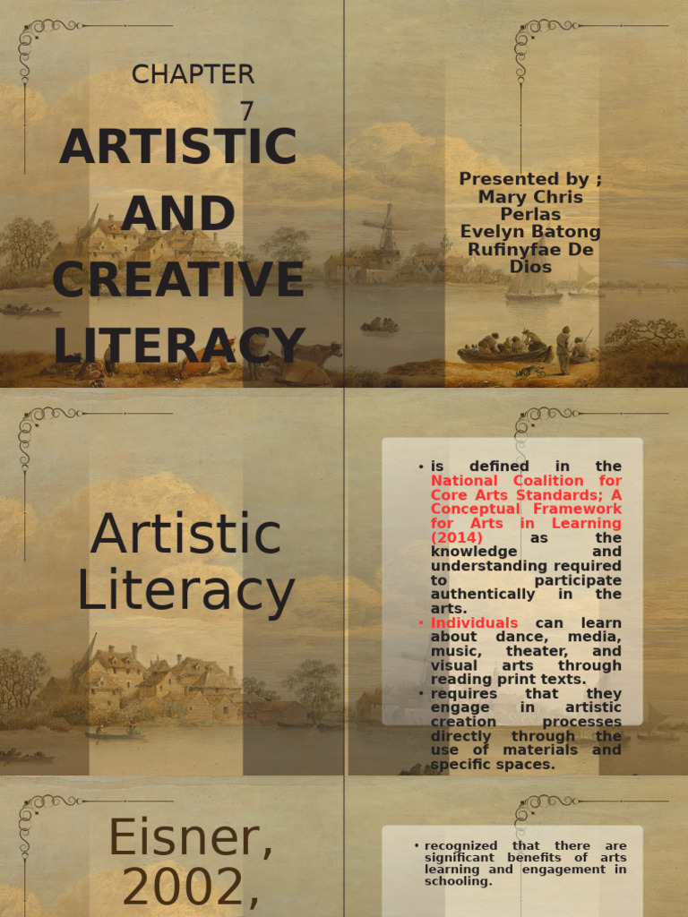 Artistic-and-creative-literacy | PDF | Literacy | Communication