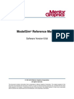 Modelsim Reference Manual: Software Version 6.6D