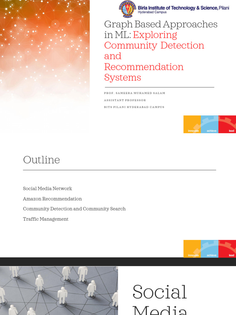 Graph-Based ML for Community Detection | PDF | Graph Theory | Algorithms