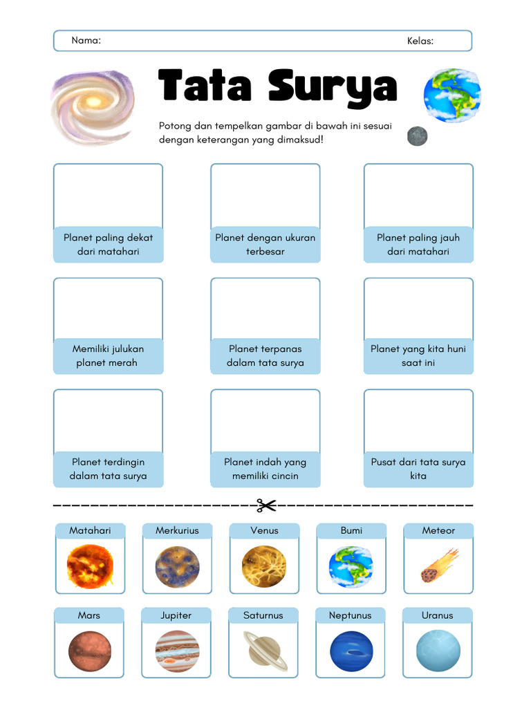 Planet dalam Tata Surya dan Julukannya | PDF
