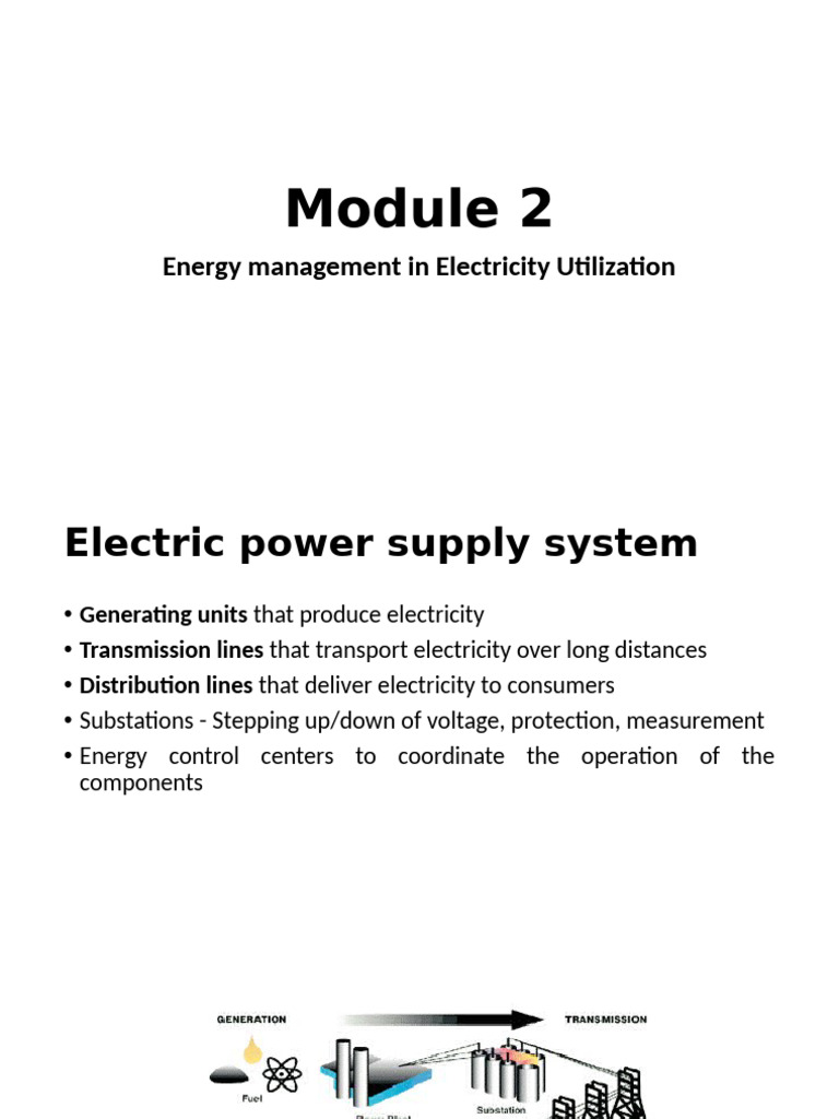 Energy Management in Electric Systems | PDF | Electric Motor | Electric ...