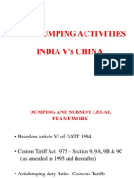 Anti Dumping Activities