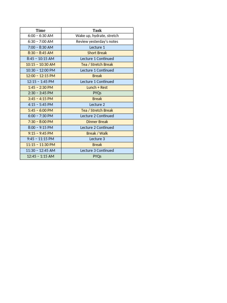 Daily Study Schedule for Chemistry | PDF | Aldehyde | Ketone