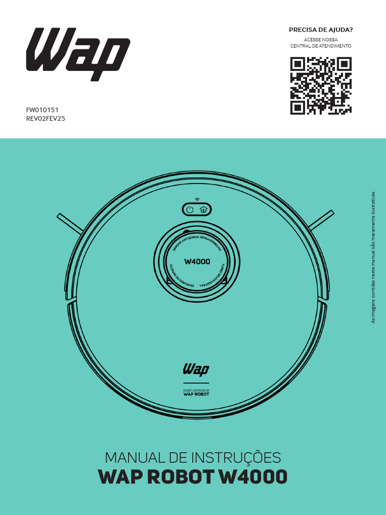 Manual do WAP Robot W4000 | PDF | Wi-Fi | Aplicativo para celular