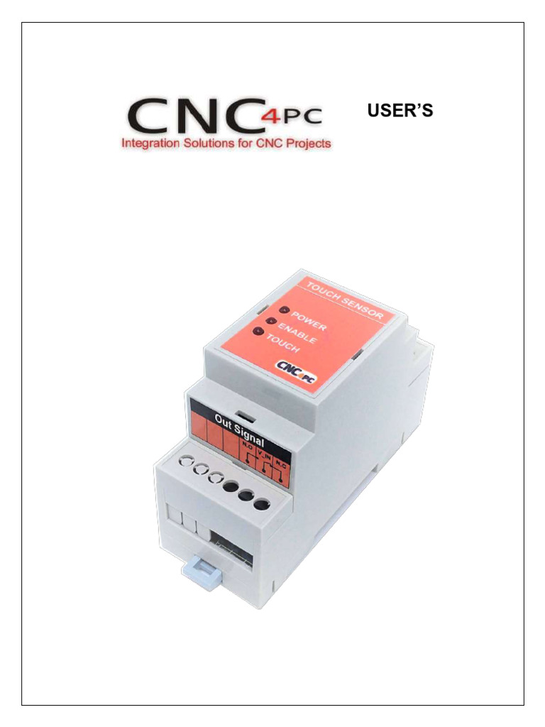 PTS-1 Plasma Touch Sensor Manual | PDF | Relay | Electrical Equipment