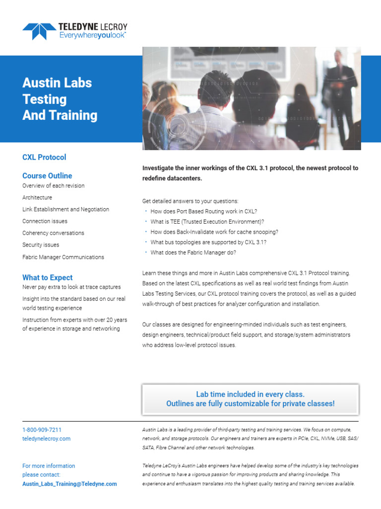 CXL 3.1 Protocol Training Overview | PDF | Electronics | Data Transmission