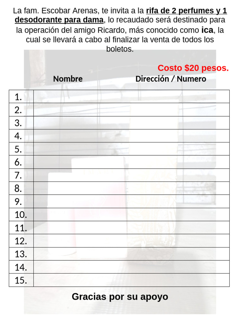 Rifa Lista | PDF