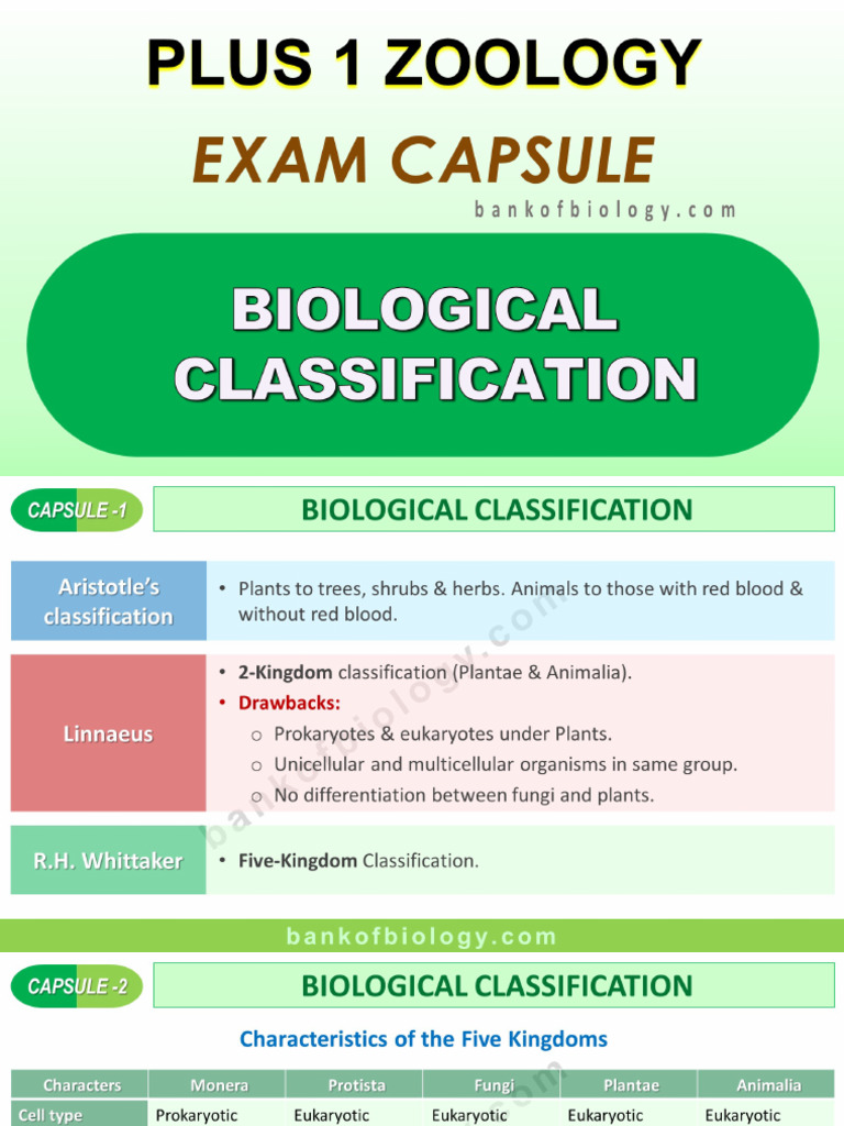 Biological Classification | PDF