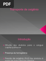Transporte de oxig+¬nio