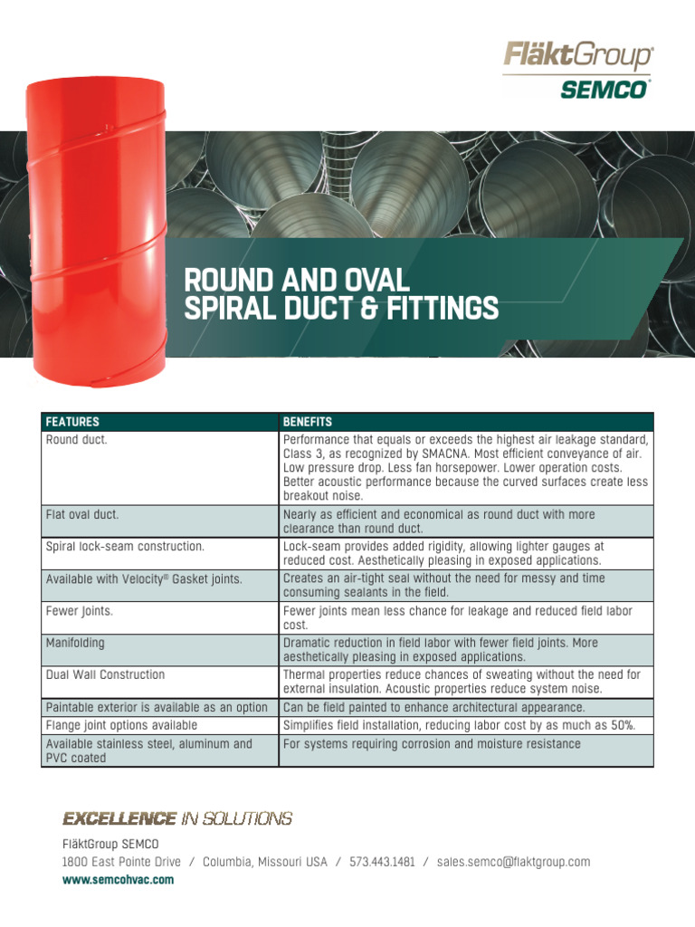 Duct & Panels 2pg Features & Benefits Leaflet - 04062023-1 | PDF | Duct ...