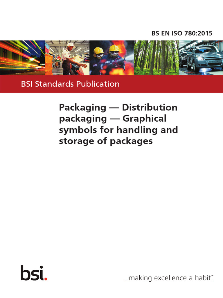 ISO 780:2015 Graphical Symbols for Packaging | PDF | International ...