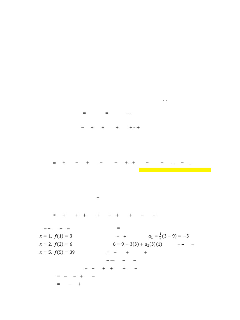 Polynomial Interpolation Methods Explained | PDF | Interpolation | Algebra