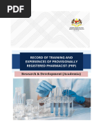 PRP Logbook for Pharmacy Training | PDF | Medical Prescription | Pharmacy