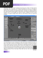 Chapter 1-The Blender Interface