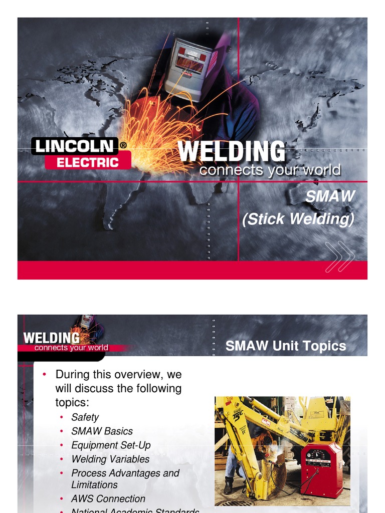 Smaw (Stick Welding) PDF Welding Construction
