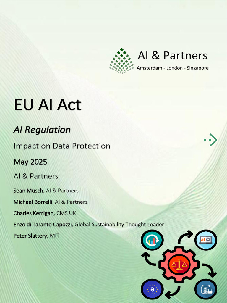 AI Regulation's Impact on Data Protection | PDF | Artificial ...