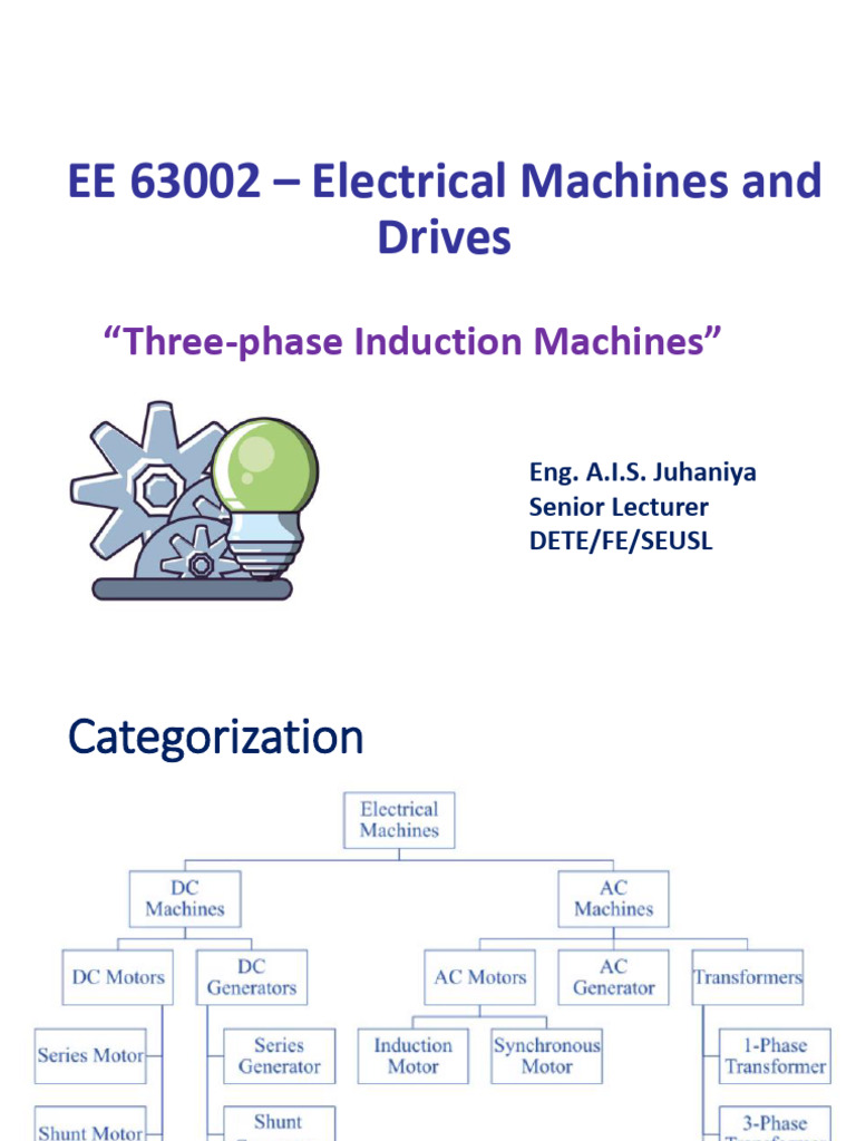 Three-Phase Induction Motors Explained | PDF | Electric Motor ...