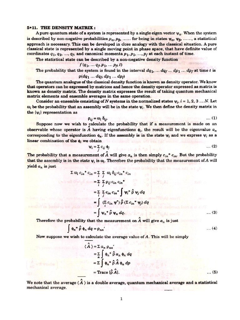 Unit-IV Classical and Quantum Statistics | PDF