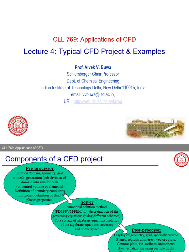 CFD Project Applications Overview | PDF | Computational Fluid Dynamics ...