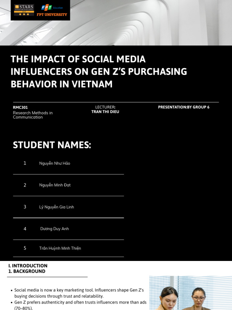 Social Media Influencers & Gen Z Buying in Vietnam | PDF | Quantitative ...