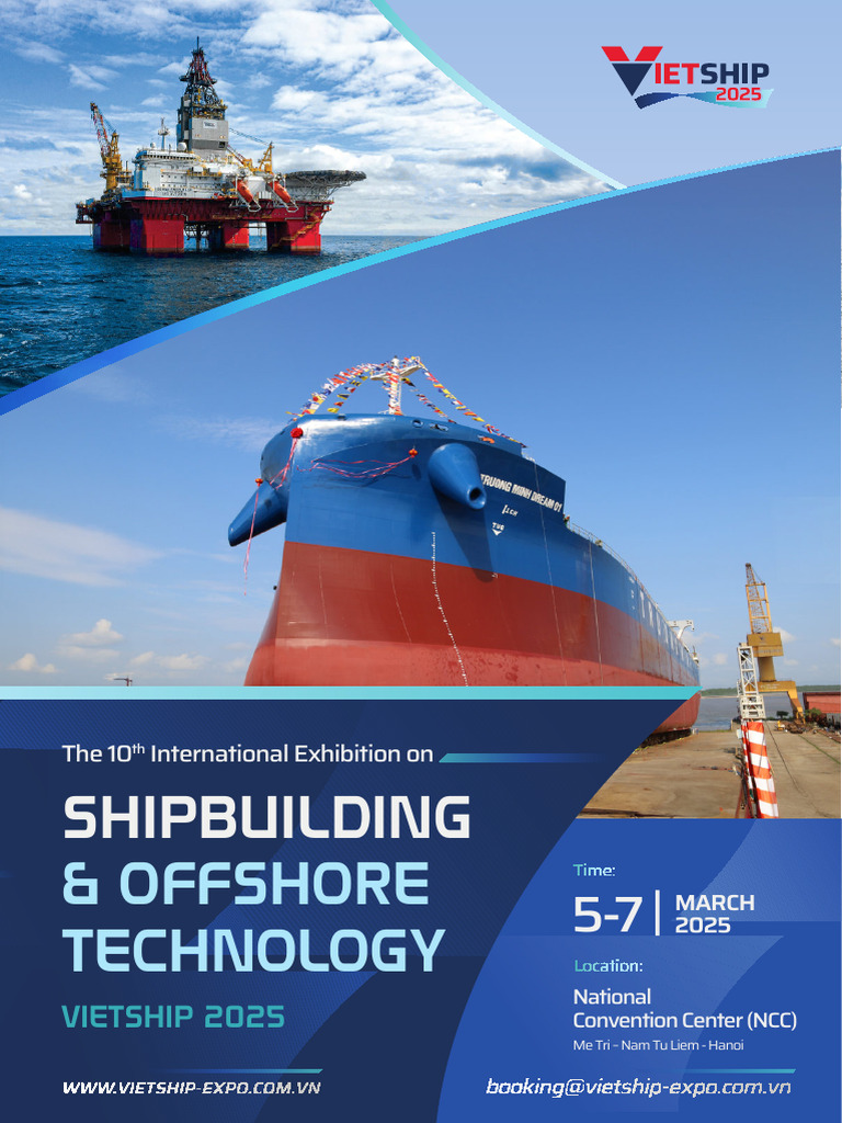 Vietship2025 - BrochureEN Logo | PDF | Shipbuilding | Natural Gas