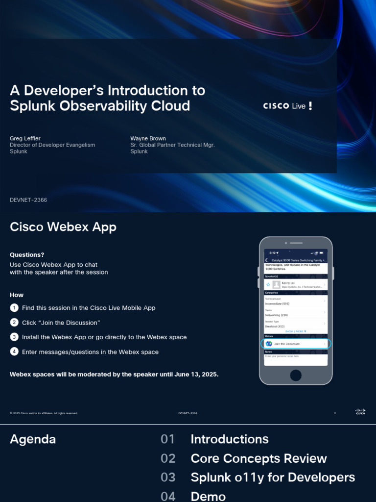 Splunk Observability Cloud for Developers | PDF | Computing ...