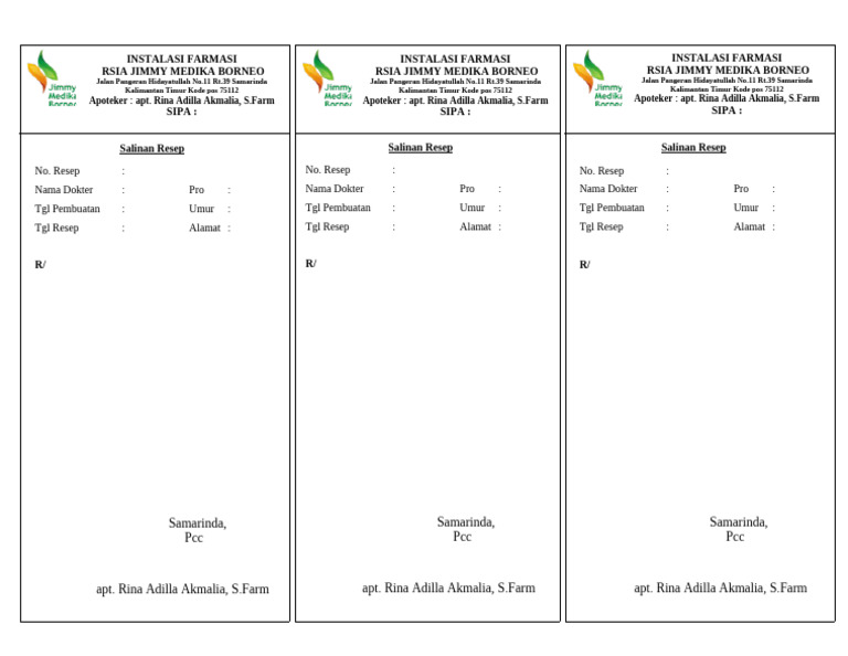 Copy Resep | PDF
