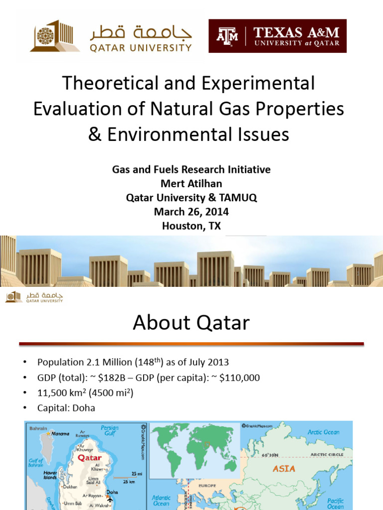 Theoretical and Experimental Evaluation of Natural Gas Properties ...