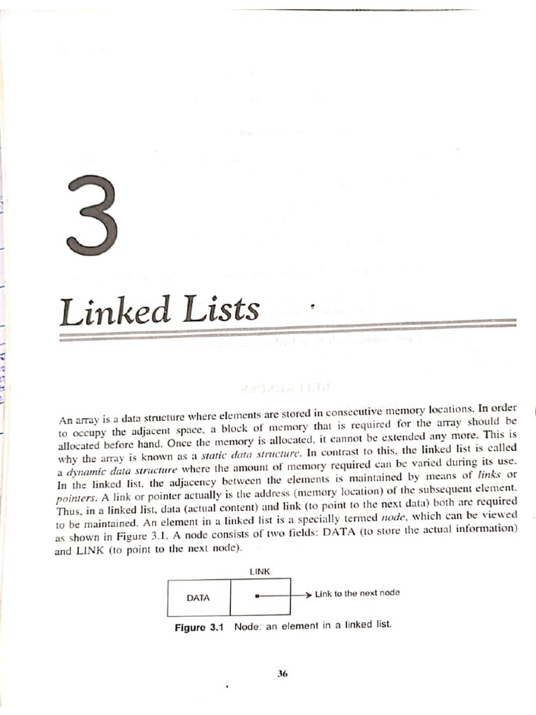 Linked List 1 | PDF
