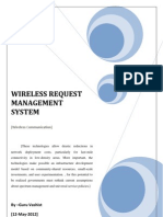 Wireless Request Management System