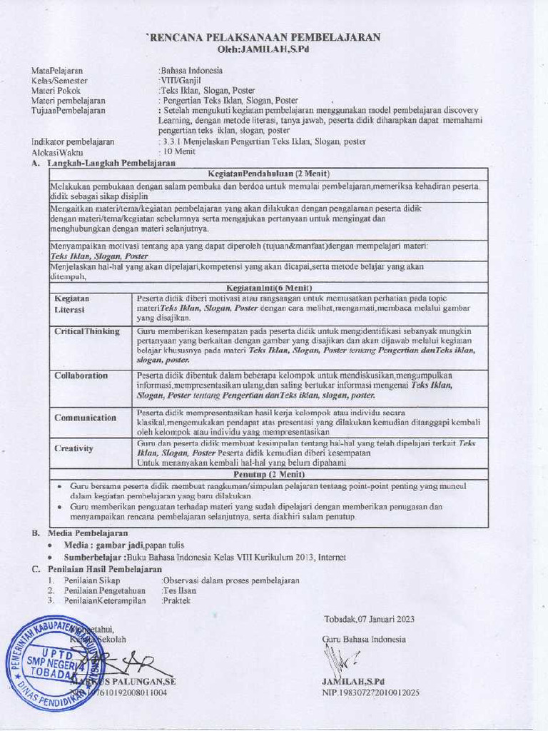 9 RPP CGP | PDF