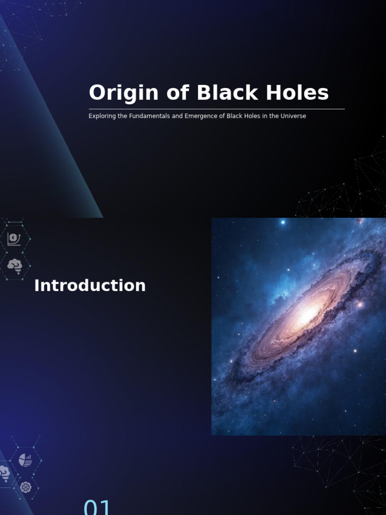 Origin of Black Holes | PDF | Black Hole | Stars