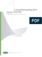 Enterprise Social Networking 2010 Market Overview: April 22, 2010