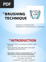 Charters and Fones Brushing Techniques | PDF | Toothbrush | Medical ...