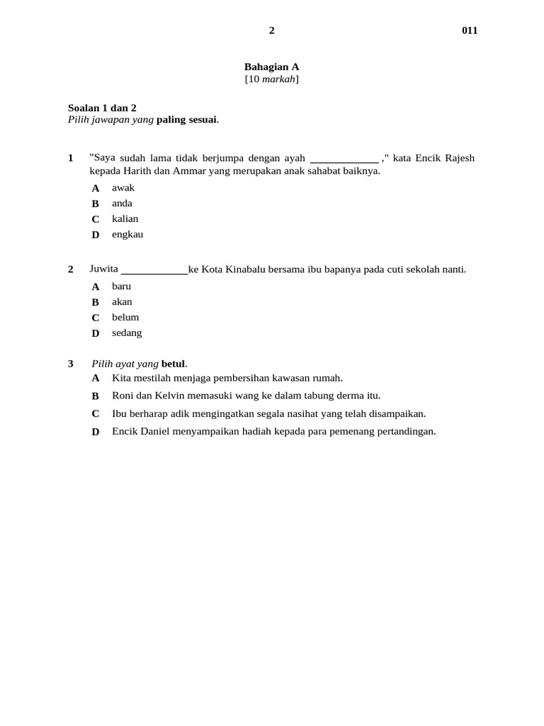 Markah | PDF