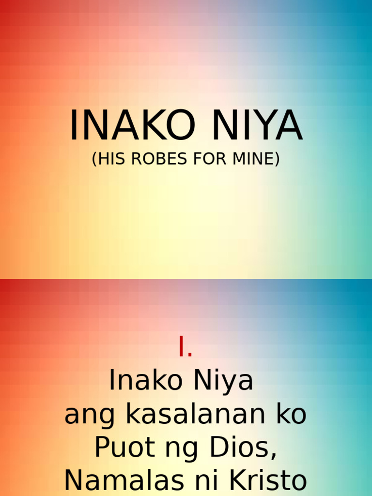 Inako Niya | PDF