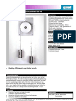 Belt Friction Demonstrator: Specification