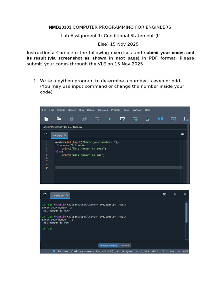 Lab 1 | PDF