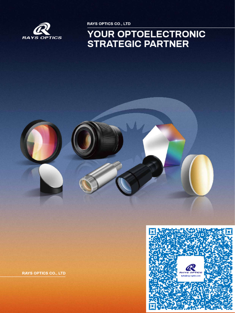 Catalog Rays Optics Lydia | PDF | Optical Fiber | Optical Filter