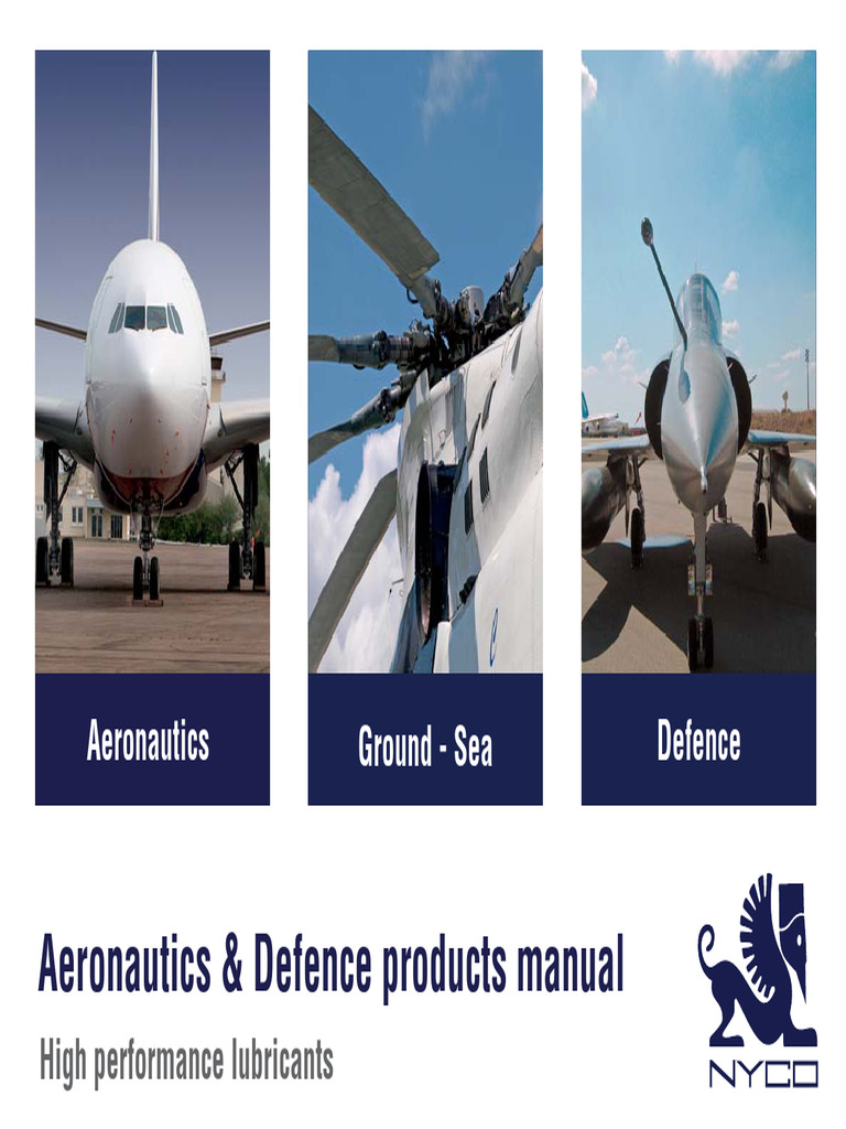 High Performance Aviation Lubricants | PDF | Waste Management | Motor Oil