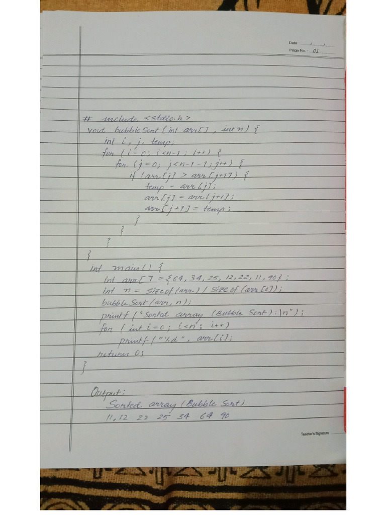 DS - Experiment (Follow Page No.) | PDF