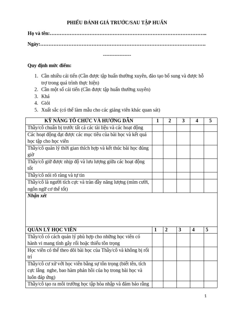 4 Pre and Post Test | PDF