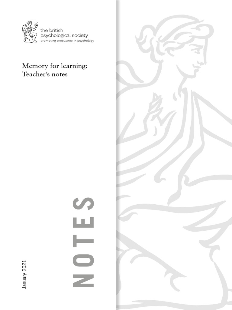 Memory Strategies for Effective Learning | PDF | Memory | Recall (Memory)