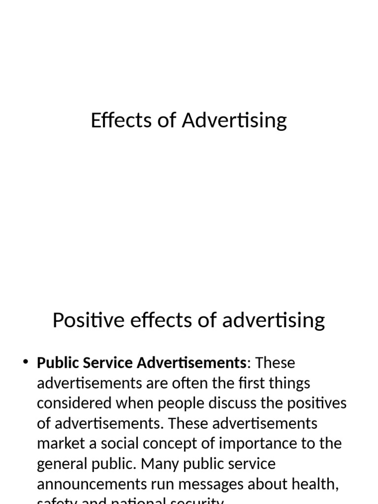 Advertising Effects | PDF | Marketing | Brand