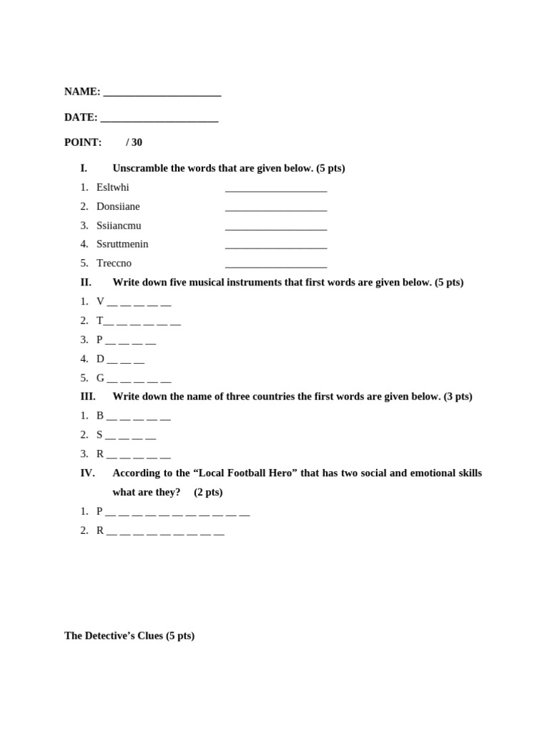 Fun Language and Grammar Quiz | PDF | Chess Openings | Chess
