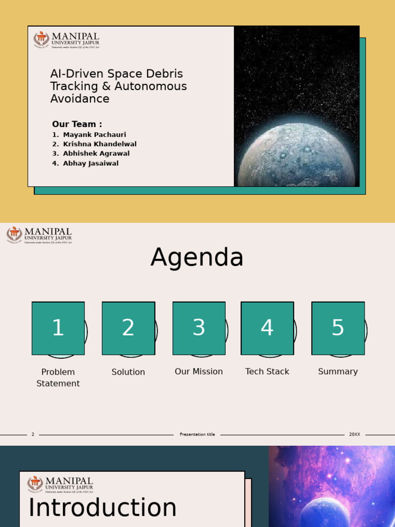 AI-Powered Space Debris Avoidance System | PDF | Space Debris | Aerospace