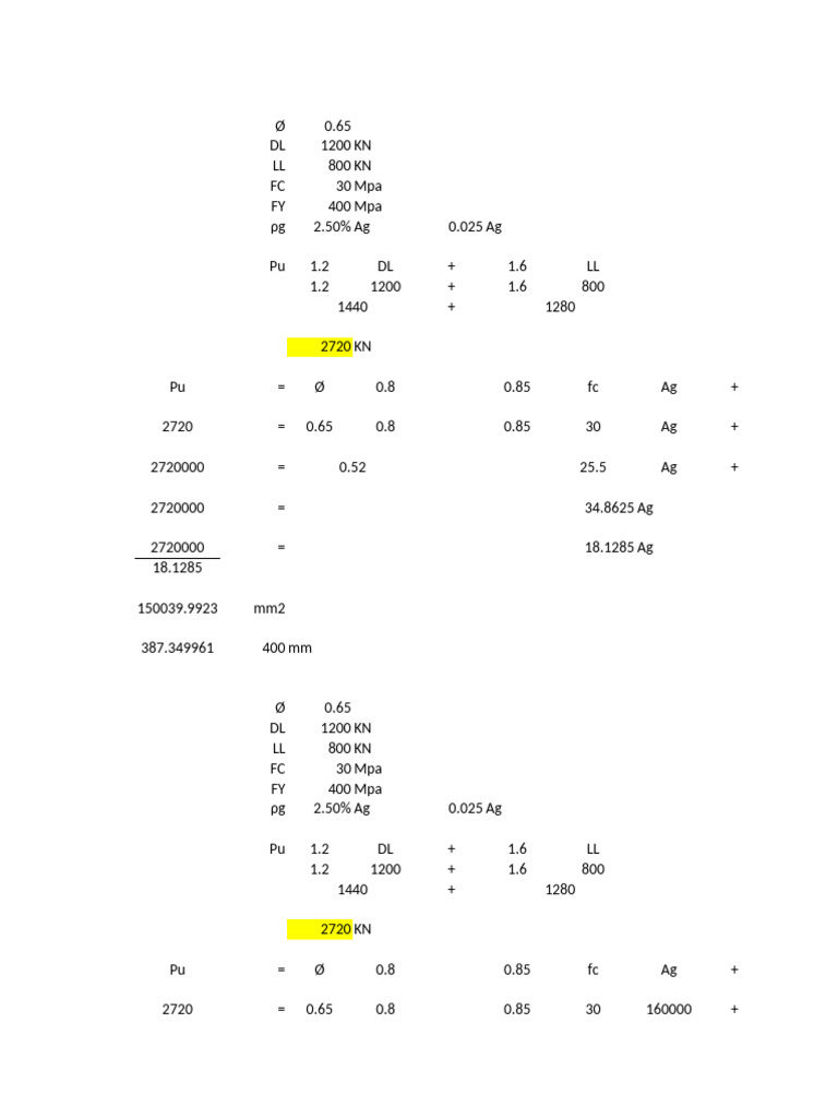 Structural Load Calculations and Design | PDF