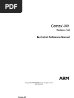 Cortex - M1: Technical Reference Manual