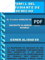 Perfil Del Estudiante de Derecho